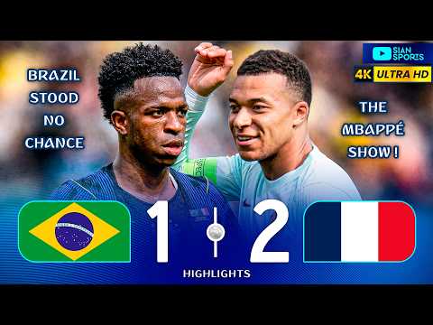 MBAPPÉ HUMILIATED BRAZIL WITH AN INSANE GOAL AND PROVED HE IS THE GREATEST FRENCH PLAYER IN HISTORY