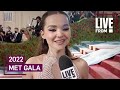 Dove Cameron REACTS to "Wild" Song Success at Met Gala 2022 (Exclusive) | E!
