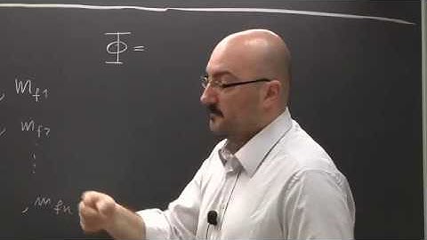 ICTP MediaCore Statistical mechanics Lecture 6 of 29