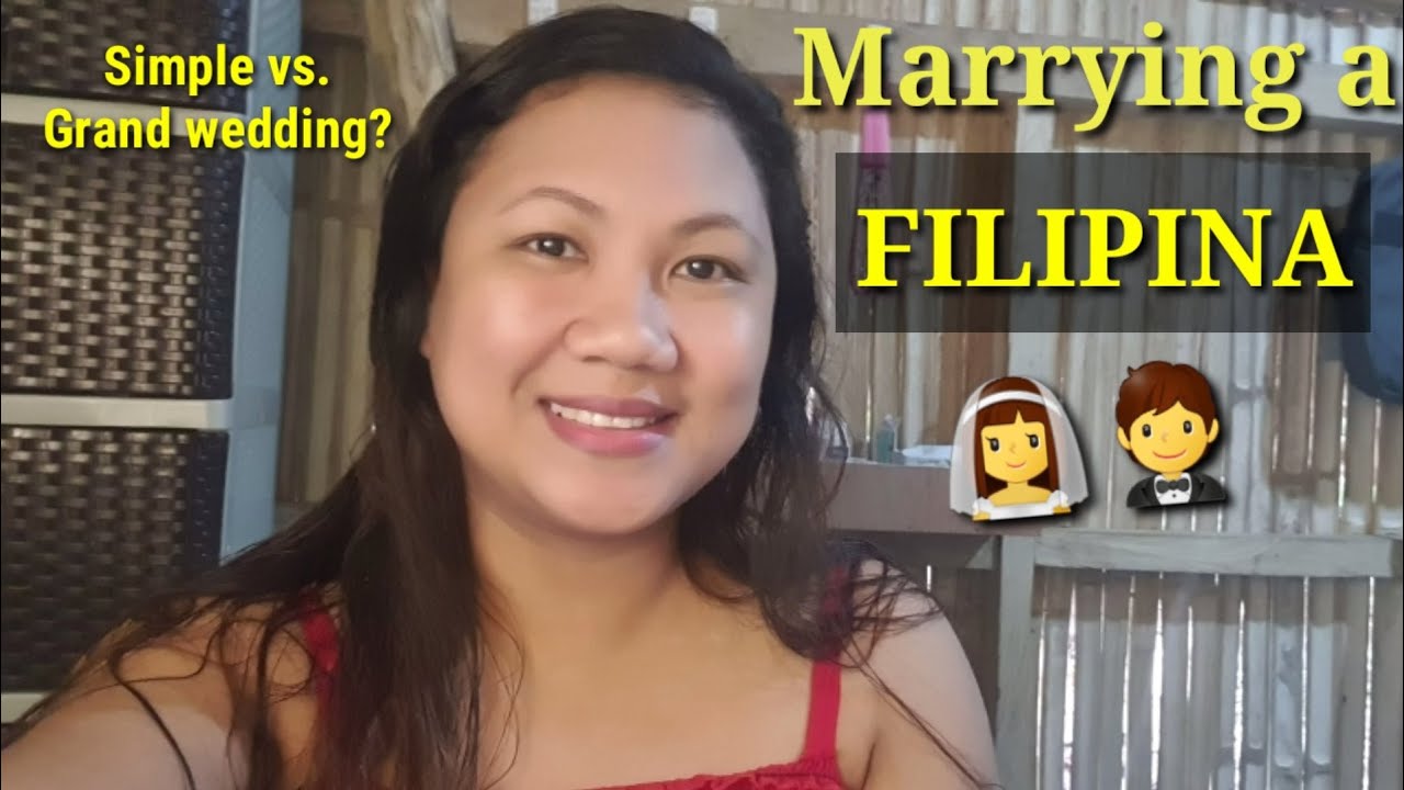 Marrying A Filipina Wedding In Filipino Culture Filipino Wedding Set Up Youtube