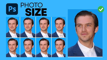 How to Create a passport size photo in‎Adobe  Photoshop | Photoshop tutorial ‎