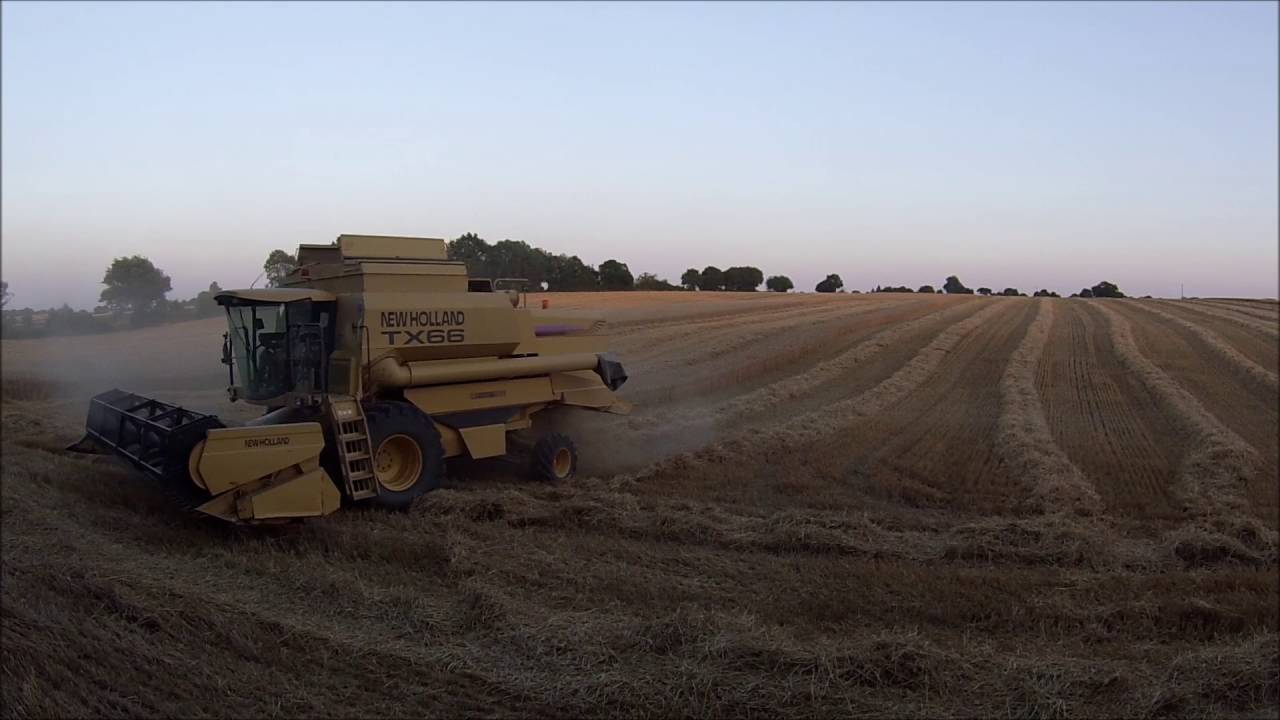 Moisson de Blé 2016 chez Mathieu [Go Pro] - YouTube