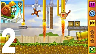 Homecoming Lvl 13 to Finish  Grandpa Bday Lvl 1 | Snail Bob: Arcade Adventure | Gameplay Walkthrough screenshot 3