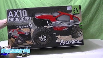 Axial AX10 Ridgecrest Unboxing