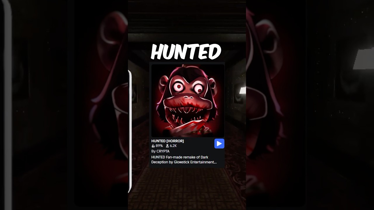 Не играйте в эту хоррор-игру Roblox в одиночку.. 