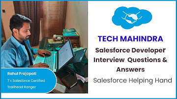 Tech Mahindra Salesforce Developer Interview  4+ Years  Experince MNC Company 2025