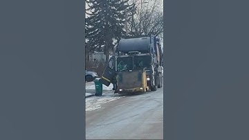 Garbage Truck ASL Curotto Can #garbagetruck #garbagecollection