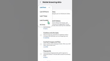 How To Clear Personal Browsing Data in Samsung Internet App #smartphone #androidsettings #howto