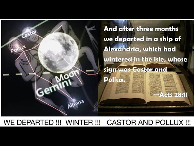 CLIMAX!!! WE DEPARTED!!! WINTER!!! CASTOR AND POLLUX!!! class=