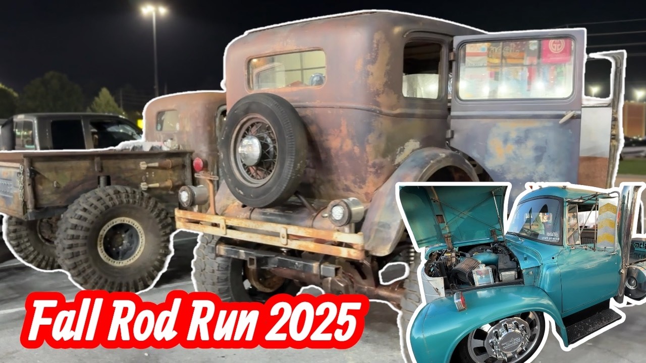 2025 Fall Rod Run | Classic Cars, Hot Rods & Lots of Patina! - YouTube