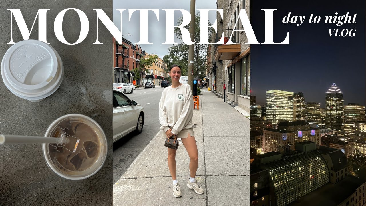 LIVING IN MONTREAL VLOG a day in my life in montreal, canada 🇨🇦 YouTube