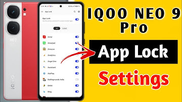 iqoo neo 9 pro me app lock  !! how to app lock in iqoo Neo 9 pro !! iqoo Neo 9 pro