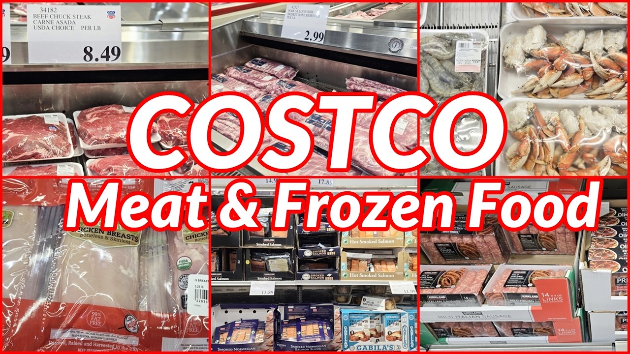 🛒 Costco Meat Prices 2026 | Beef, Pork, Chicken, Turkey & Seafood + Frozen Foods COSTCO FINDS DAILY