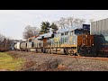 Busy csx railfanning in upstate new york