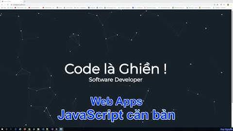 024 - Học JavaScript căn bản