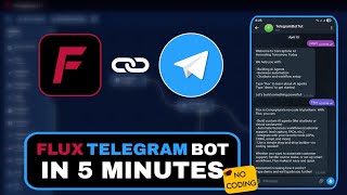 Build a Telegram Bot in 5 Minutes | No Coding | Flux AI Demo