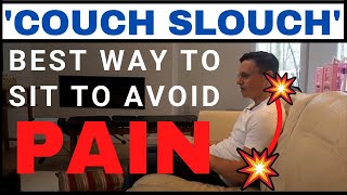Best Way To Sit On A Couch to Prevent Back Pain and Sciatica (How To Sit On A Sofa) Dr. Jon Saunders