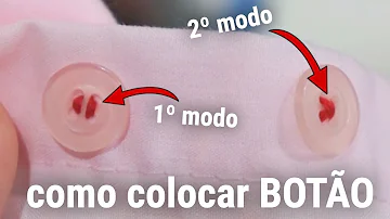 Qual o lado dos botões da camisa masculina?
