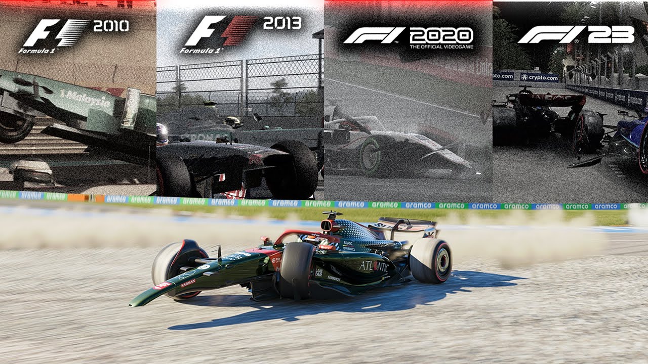 DAMAGE PHYSICS in F1 Games
