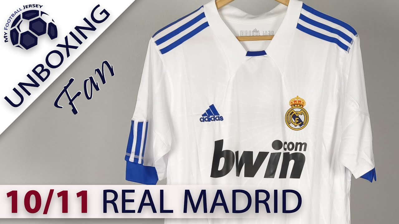 Real Madrid Home Retrò Jersey 10/11 Ronaldo (BestZV1) Fan Version