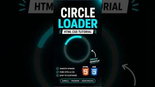 Insane CSS Loader Animation in 30 Seconds 🤯#developer