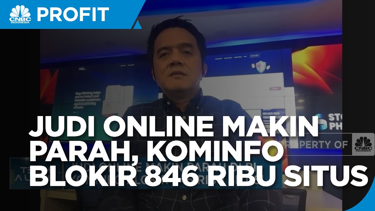 Judi Online Makin Parah, Kominfo Blokir 846 Ribu Situs \u0026 Rekening Pelaku