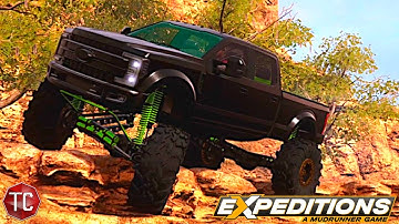 EXPEDITIONS: A MudRunner Game | LIFTED F350 CONSOLE MOD is HERE! Full Customization & Gameplay!