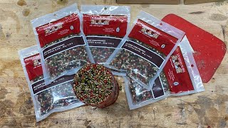 Woodturning - Can you turn peppercorns into pepper mills with resin