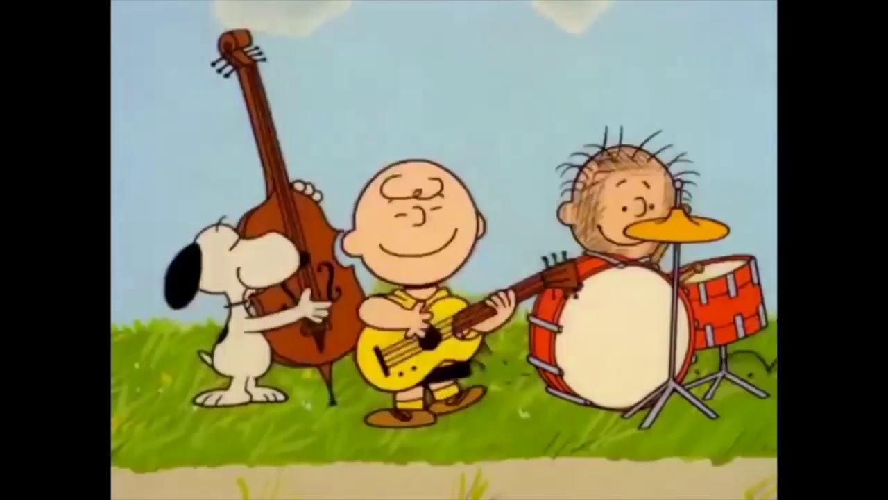 Charlie Brown & the Peanuts Gang Playing La Grange Too Cool