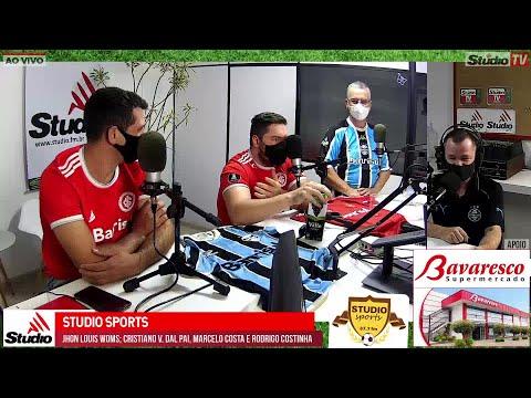 Studio Sports falando de dupla Gre-Nal