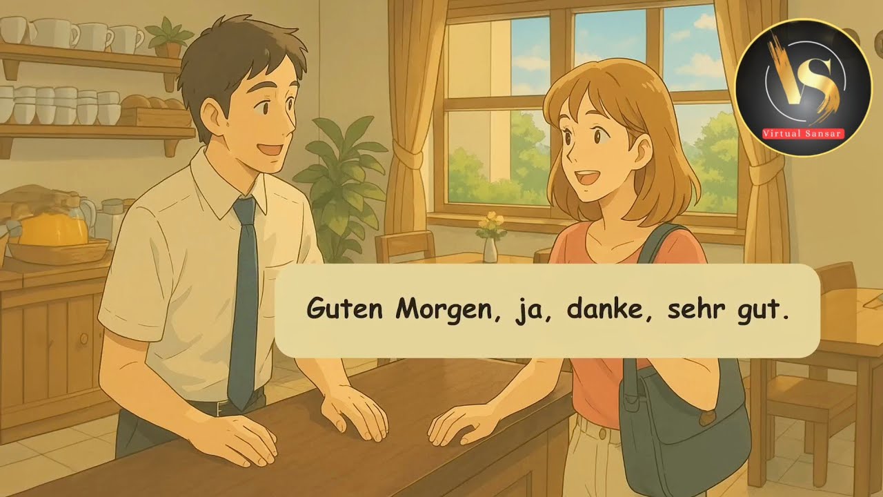 🇩🇪 Simple German Conversations for Beginners | Real-Life German Dialogues (A1-A2)