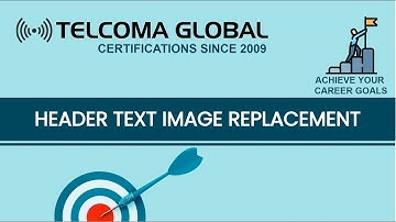 6.8 Header Text Image Replacement