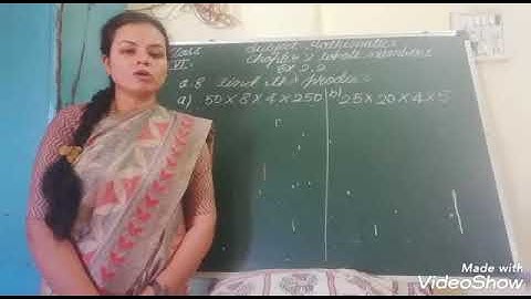 Product by suitable rearrangement