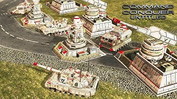 USA Paladin + MLRS 1 vs 2 China (UNTITLED Mod) C&C Generals Zero Hour