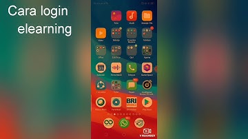 Cara Login elearning Madrasah