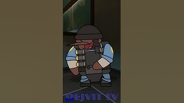 SPEEDRUN ON 2FORT 🏃‍♂️ ANIMATED #tf2 #teamfortress2 #animation #memes  #speedrun #scoutgaming #memes