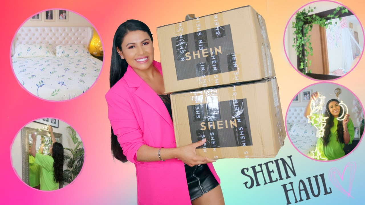 HAUL HOGAR SHEIN 🏡 ¡50 productos! ✨🙊 (Decoración, sabanas, alfombras y  mucho mas) ☺️ 