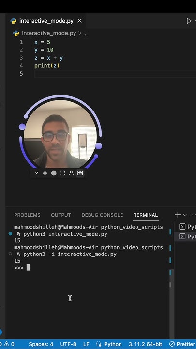 Python Beginner Tip: Interactive Mode #shorts #programming #learntocode ...