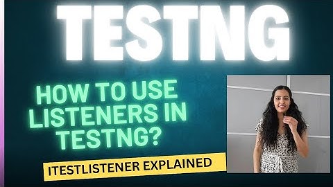 How To Use Listeners In TestNG| ITestListener TestNG Explained| #testngtutorial  #testautomation