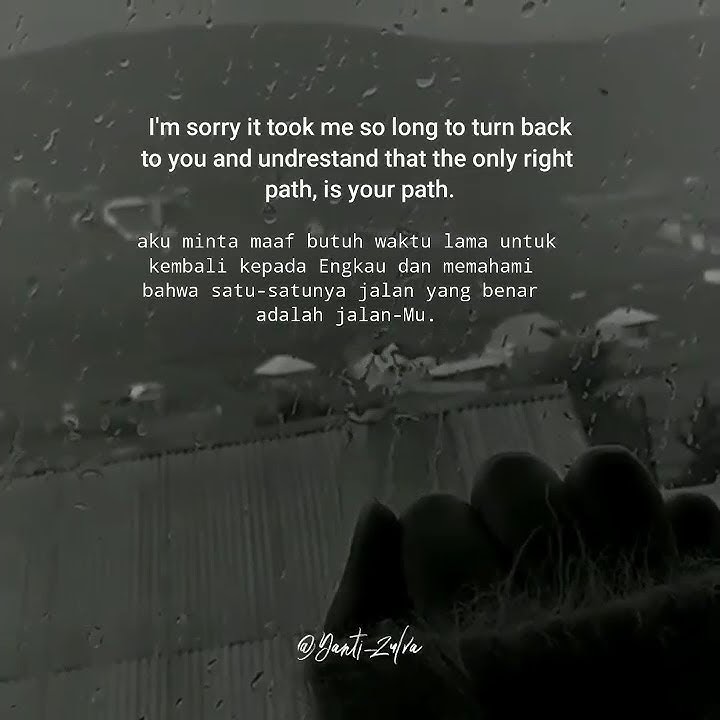 Story WA Dear Allah
