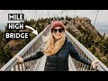 WE WALKED ACROSS A MILE HIGH BRIDGE (blue ridge parkway van life vlog ep 3)