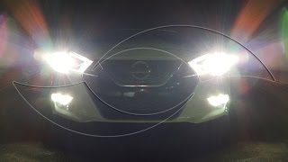 DIY: 2016+ Nissan Maxima HID Kit & LED Fog Light installation 2016 Maxima Lights