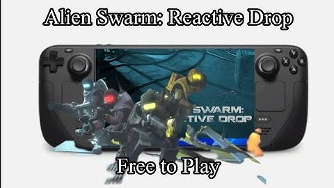 Alien Swarm: Reactive Drop | Steam Deck gameplay