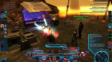 SWTOR Sith Juggernaut (Level 55) vs. (Level 55) Sith Marauder Dueling