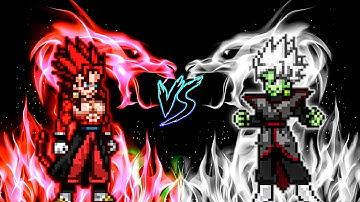 Xeno Vegito SSJ4 OP VS Fused Zamasu V2 OP (all form) in Jump Force Mugen