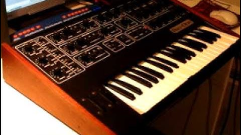 SEQUENTIAL CIRCUITS PRO ONE Analog Synthesizer 1981 | DEMO | SCI Pro One