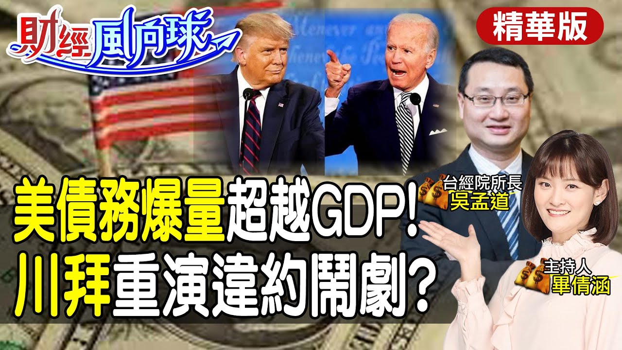 美债触顶恐倒债，美国欠中国等债主的钱还吗？#白宫義见 #chingyichang #张经义