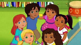 Dora And Friends All For One Kate's book English and Spanish Latín Song