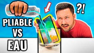 Eau VS Smartphone Pliable ! (ça tourne mal ?)