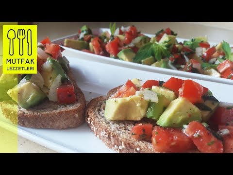Video: Avokado Salatası: Sulu Ve Kolay
